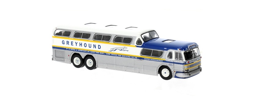 Brekina 61304 - H0 - Greyhound Scenicruiser